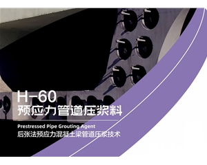 H-60預(yù)應(yīng)力管道壓漿劑